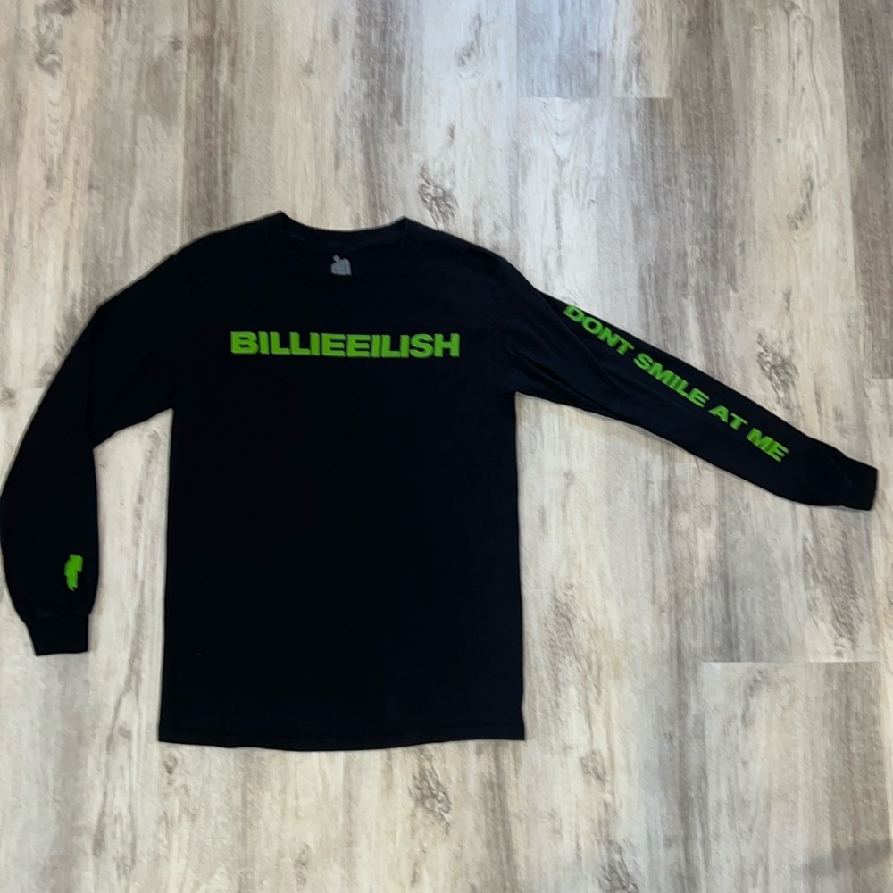 Billie Eilish Don’t Smile At Me Black Long Sleeve